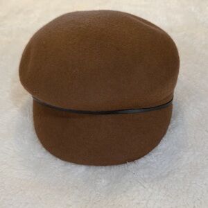 100% Wool paperboy hat